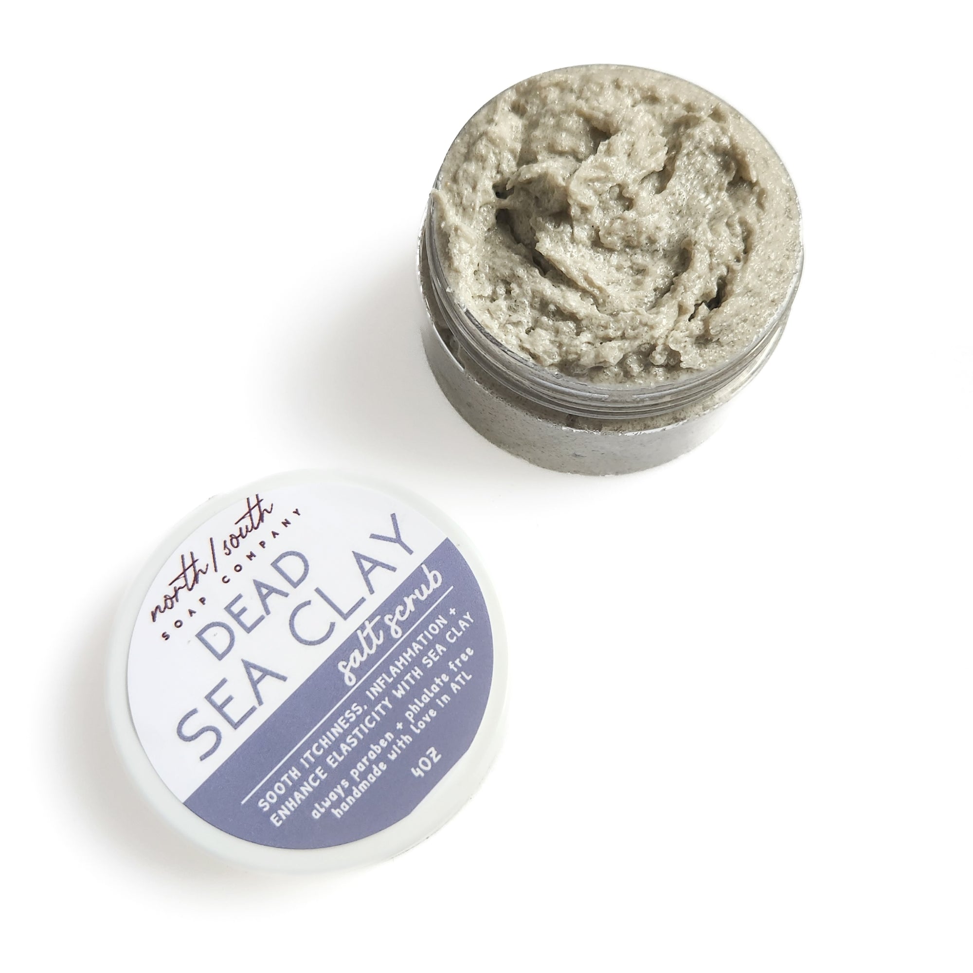 Dead Sea Clay Foaming Salt Scrub