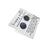 Big Dot Dot Gray Enamel Earrings