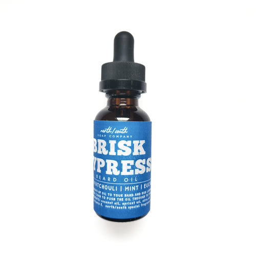 Brisk Cypress Beard Oil - 1oz