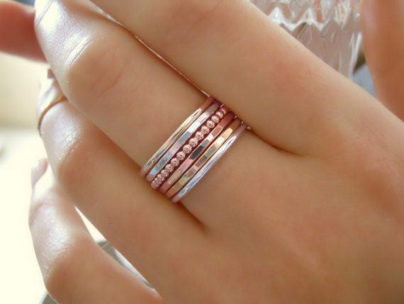 Simple Soldering :: Stacking Rings