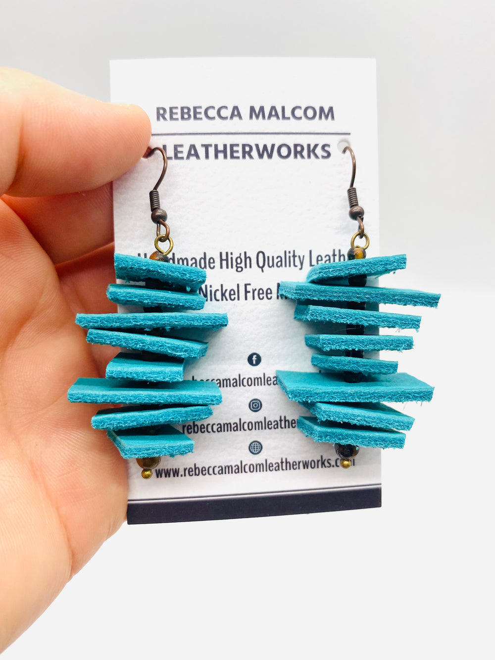 Jenga Earrings