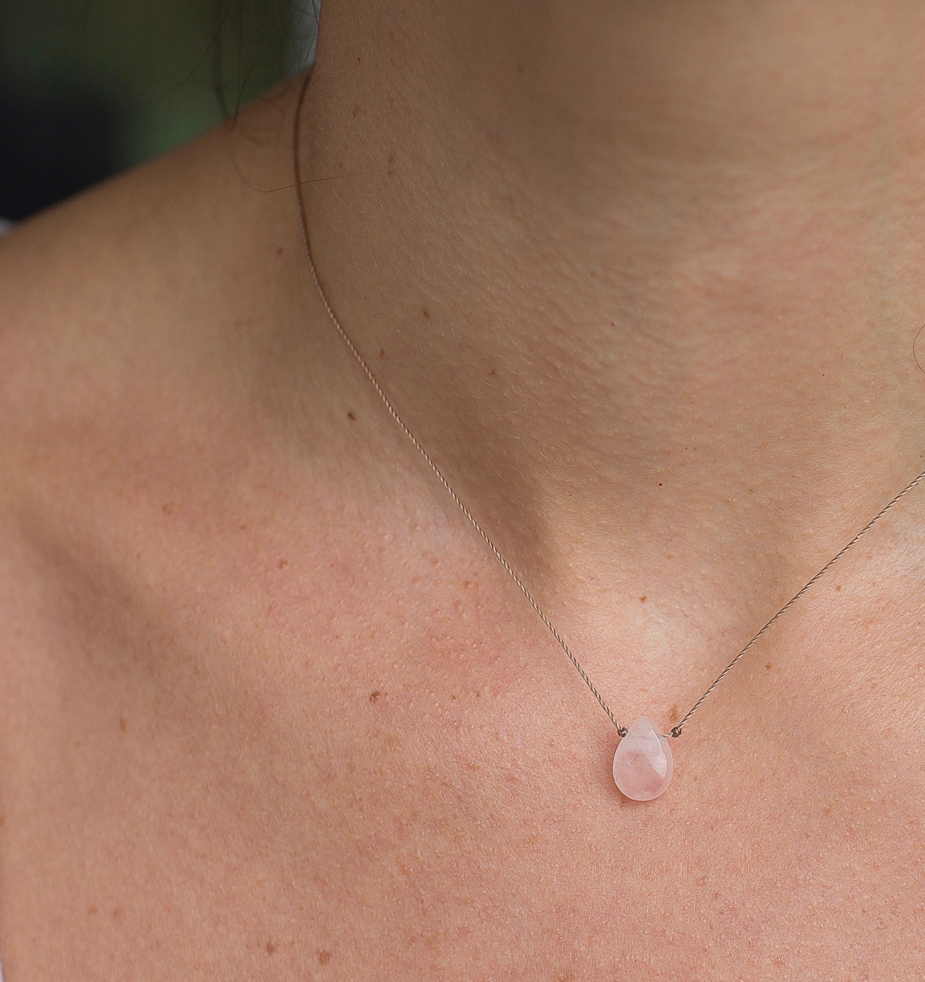 Love Rose Quartz Necklace