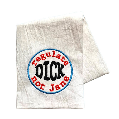 Regulate Dick Tea Towel