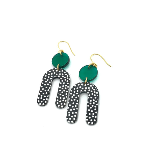 Cannes Acrylic Earring - Warhol
