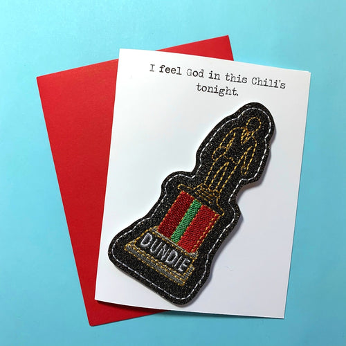 Dundie Greeting Card with Magnet