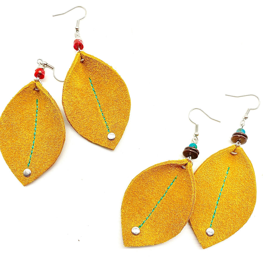 Layla Leaf Earrings