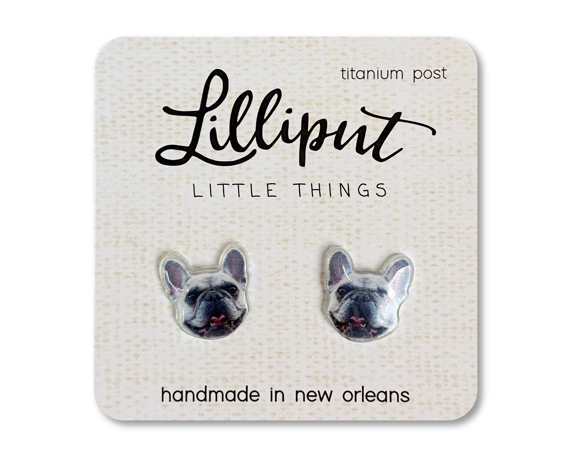Frenchy Bulldog Earrings
