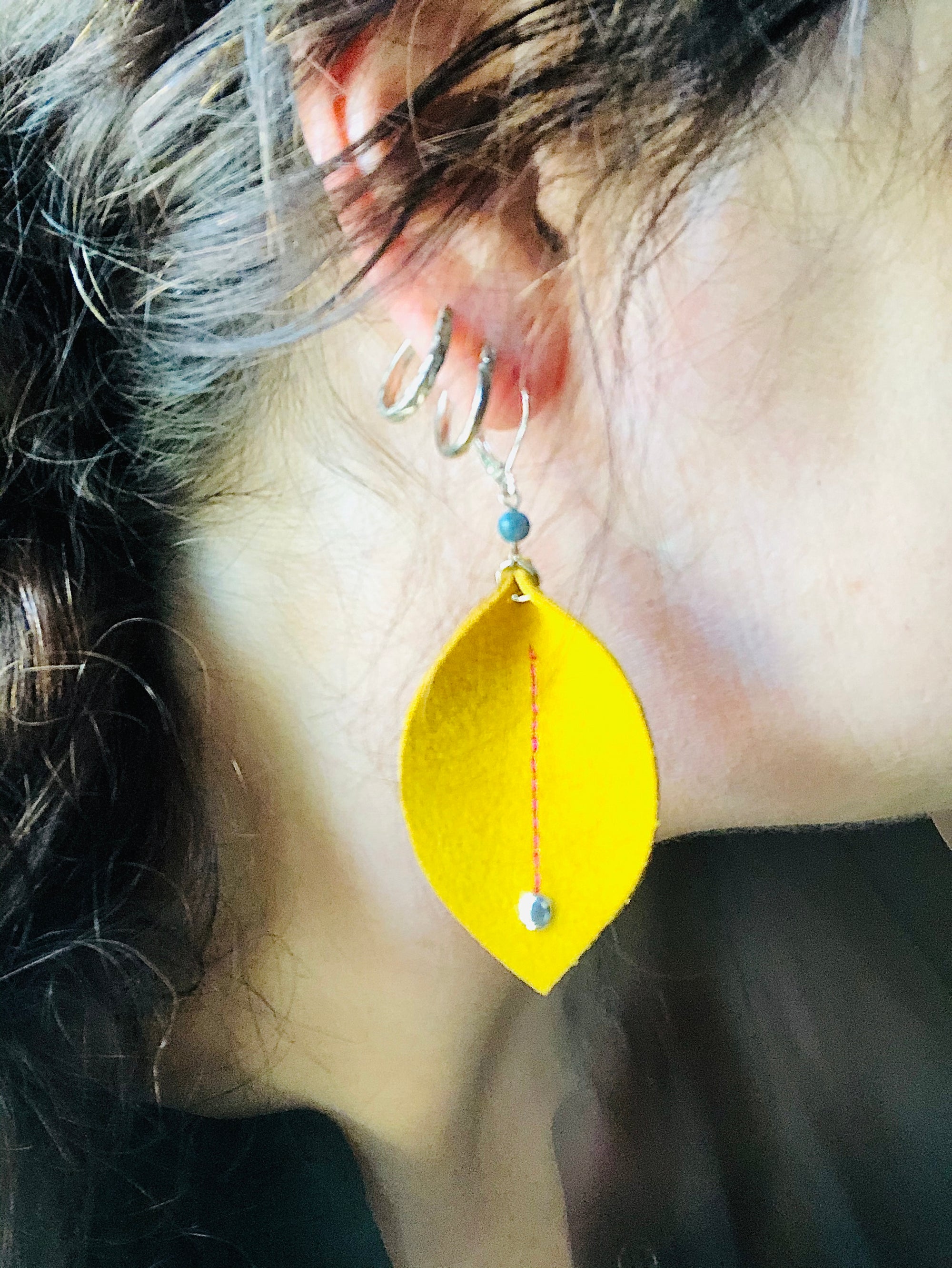 Layla Leaf Earrings