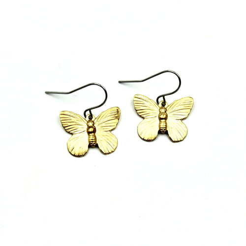 Butterfly Dangly Earrings