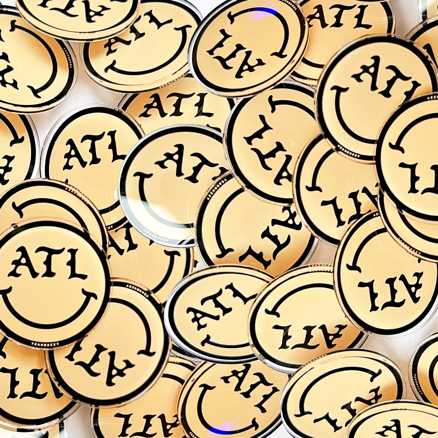 ATL Smiley Pin