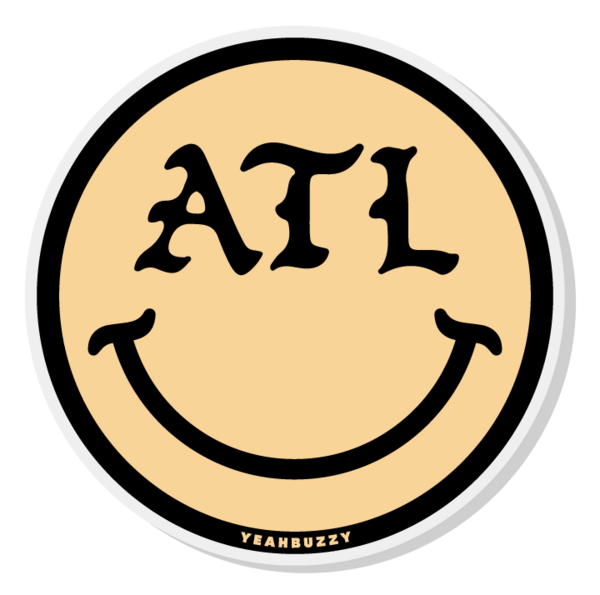 ATL Smiley Pin