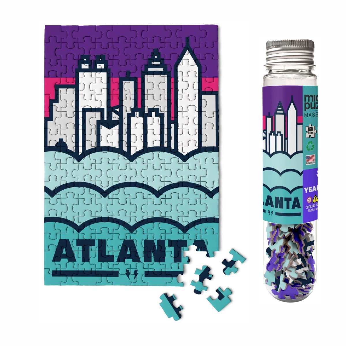 Atlanta Skyline Micro Puzzle