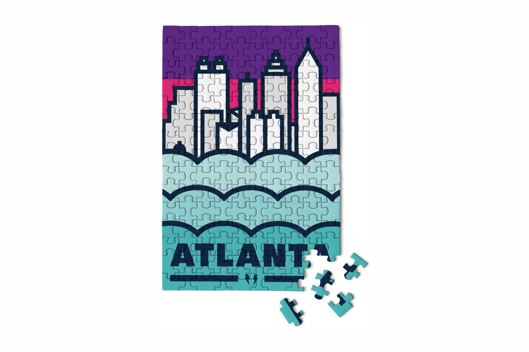 Atlanta Skyline Micro Puzzle