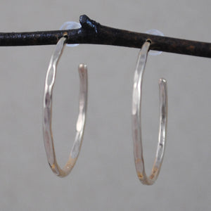 hoop earrings - rose gold-filled