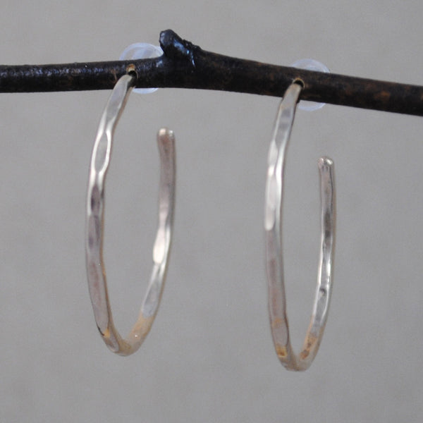 hoop earrings - rose gold-filled
