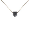 Determined to Rise Necklace - Black Sunstone