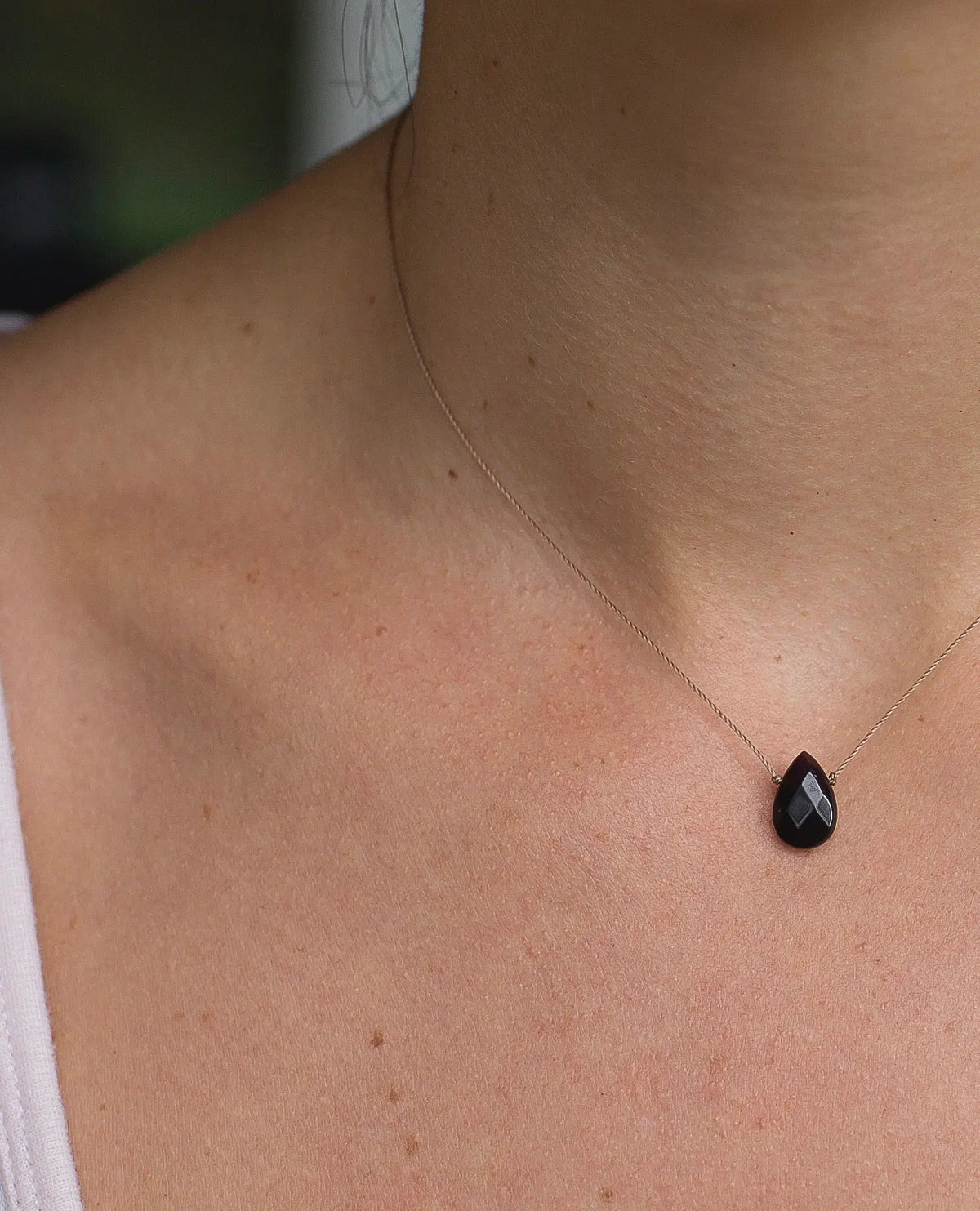 Stress Relief Soul-Full of Light Necklace - Black Onyx
