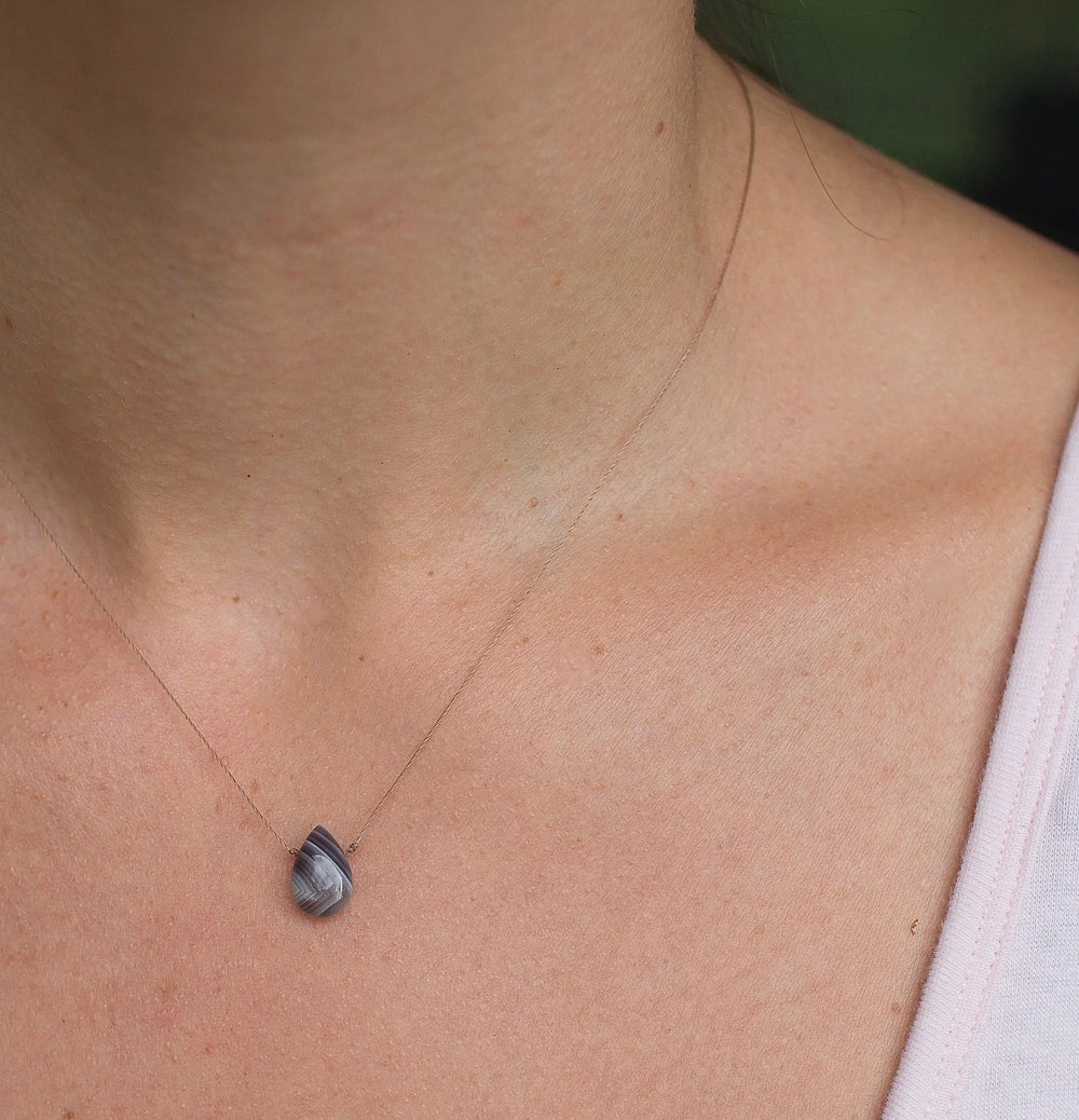 Change Botswana Agate Necklace