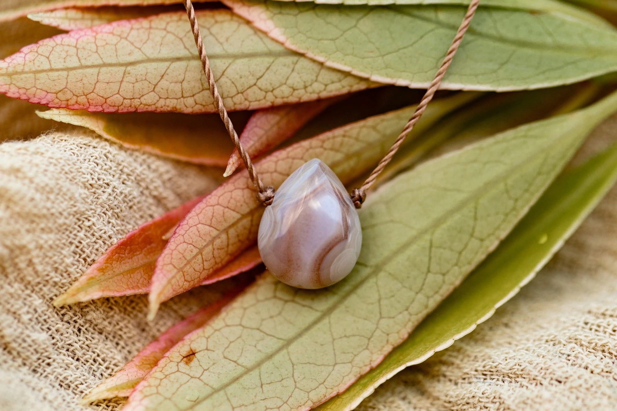 Change Botswana Agate Necklace