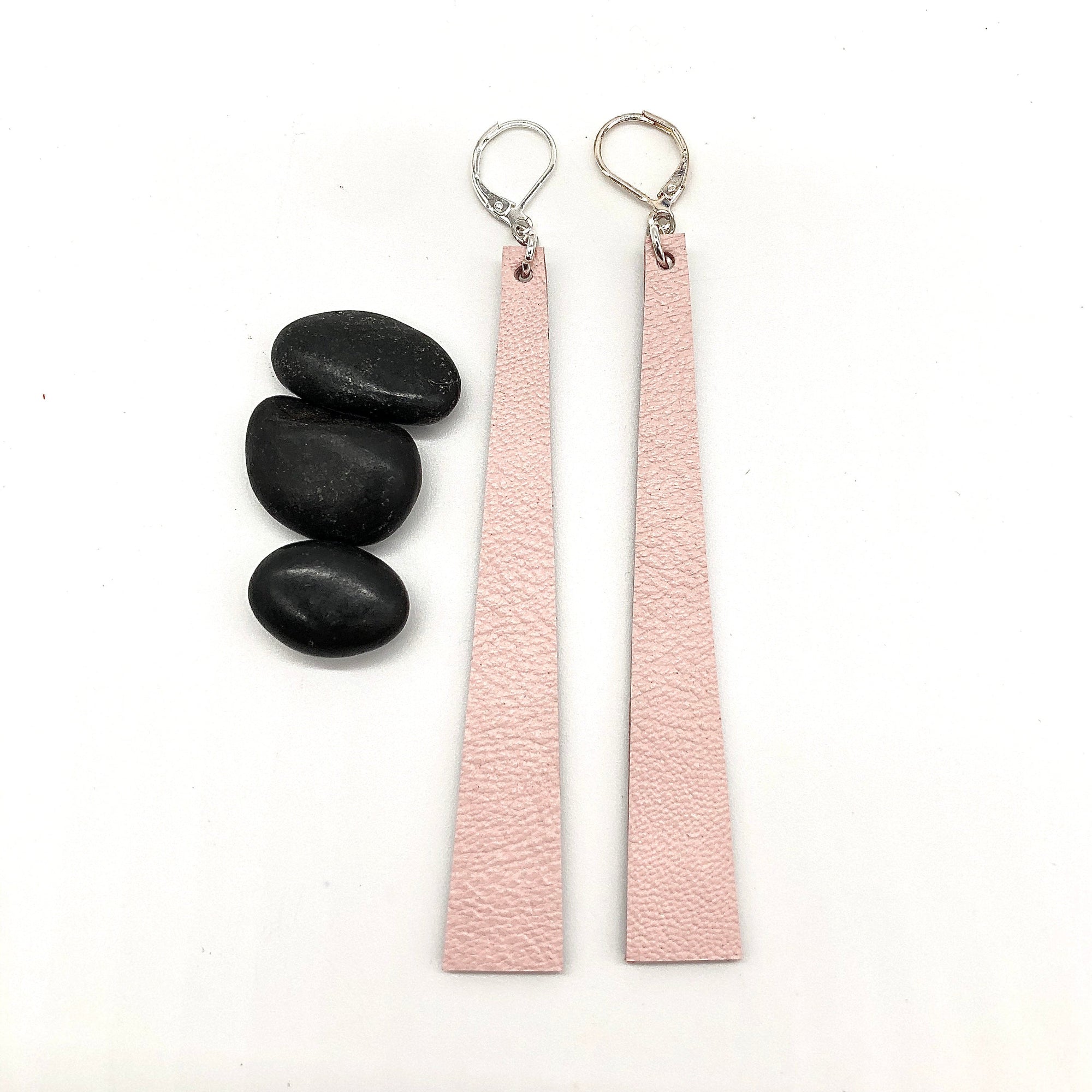 Mod Leather Earrings