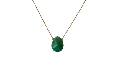 SoulKu - Chrysocolla Luxe Necklace for Hope - OLOVE28
