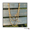 Nnyabo Boho Chic Handmade Beaded Multi Strand Long Necklace (Available in 3 Color Combinations)