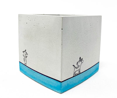 Concrete Cube Pots