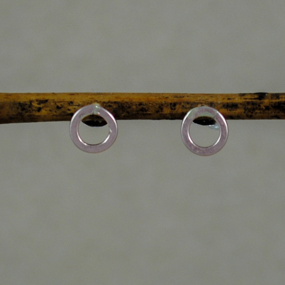 Extra Small Circle Studs - gold-filled