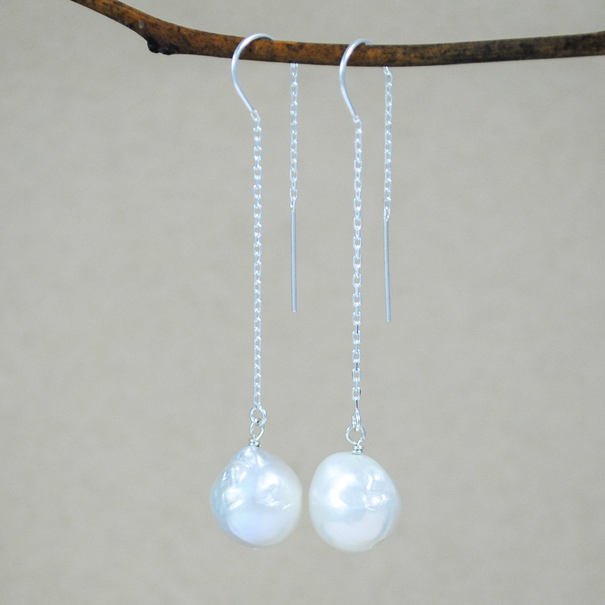 Pearl Threader - sterling silver