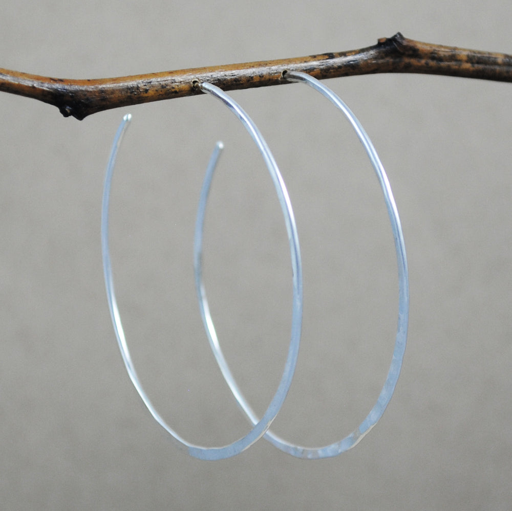 Extra Large Hoop - sterling silver