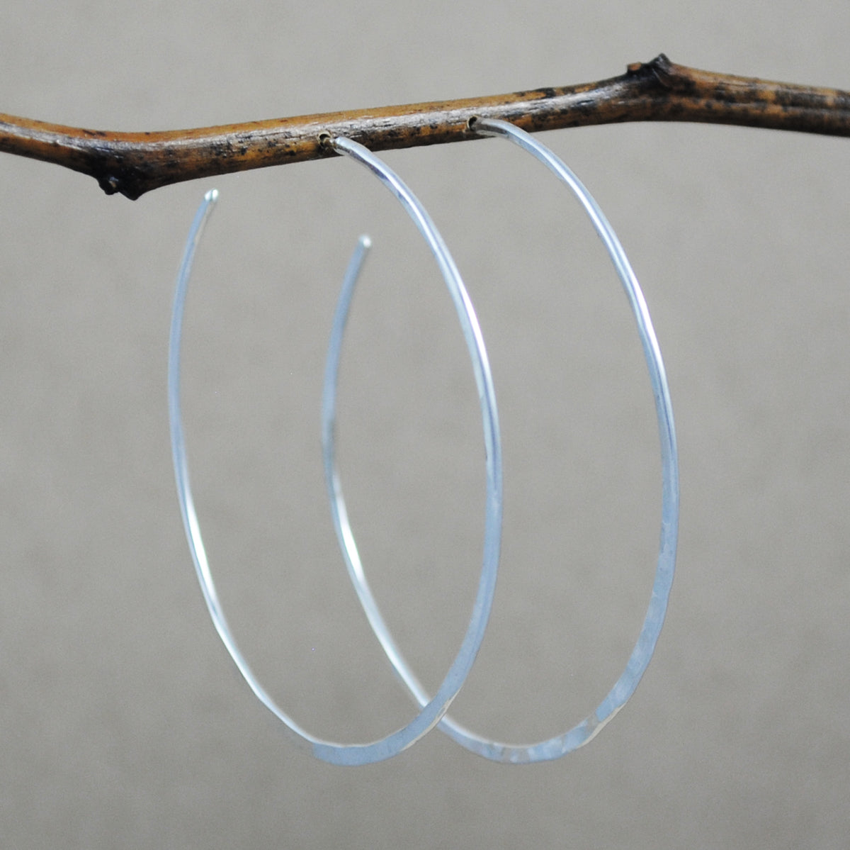Extra Large Hoop - sterling silver