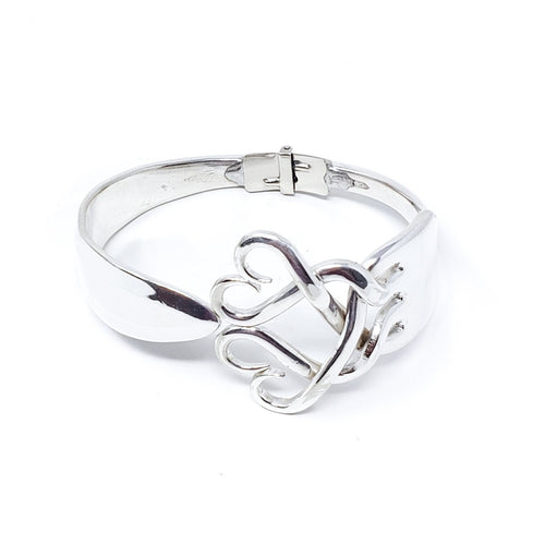 Interwing Heart 2 Fork Bracelet