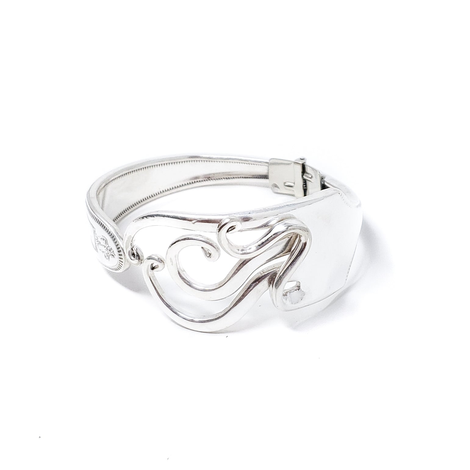 Abstract Fork Bracelet