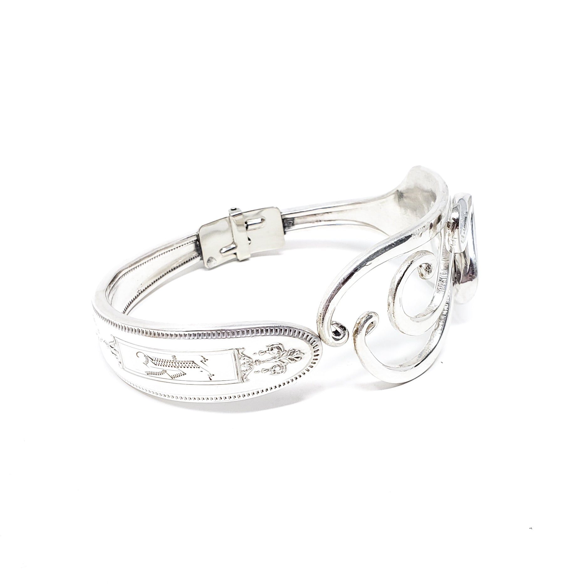 Abstract Fork Bracelet