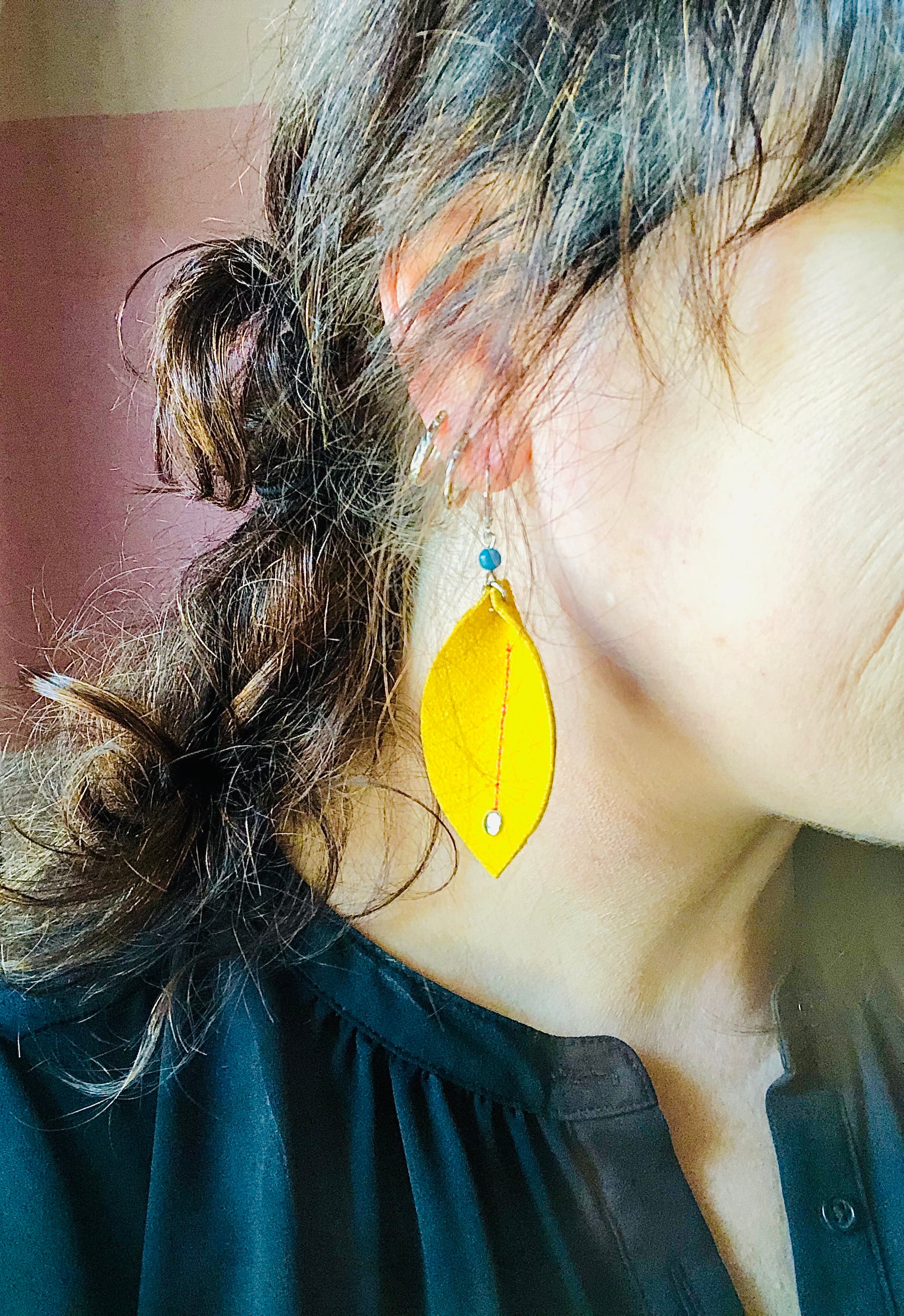 Layla Leaf Earrings