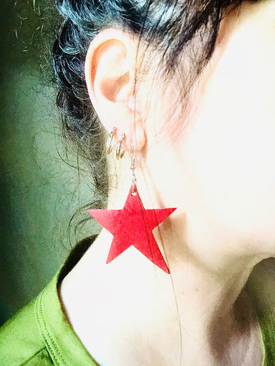 Eschew Star Earrings
