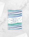 Greeting Card - Father's Day - Father in Law - Peach or Plum