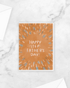 Greeting Card - Father's Day - Stepfather Stepdad - Peach or Plum