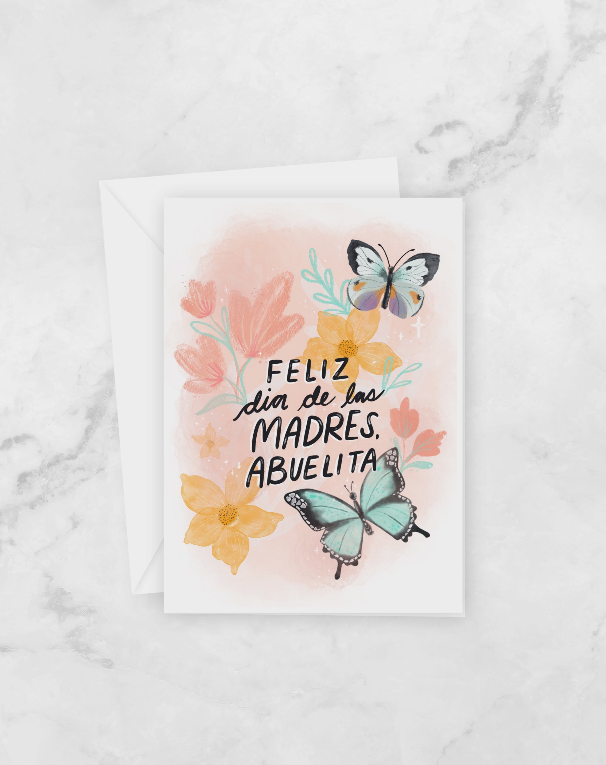 Greeting Card - Spanish - Grand Mother's Day Dia de Las Madres Abuelita