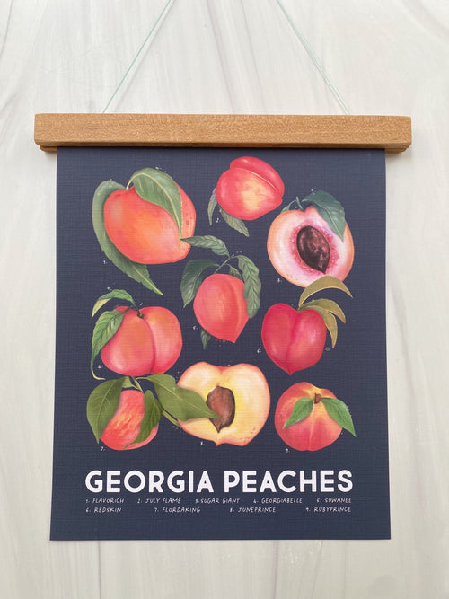 *New! Print - Georgia Peaches