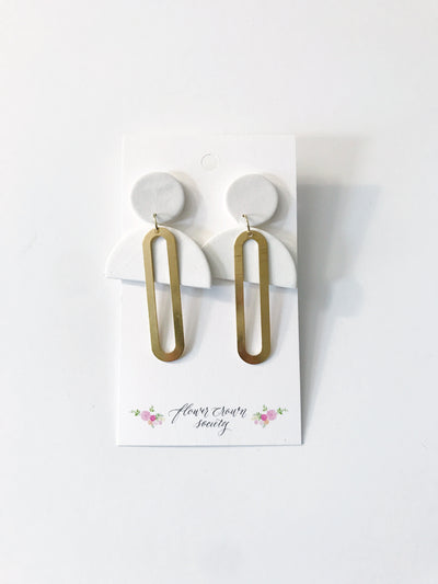 CLEMENTINE - Clay Earrings
