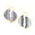 Fancy Geode Earrings: Halves