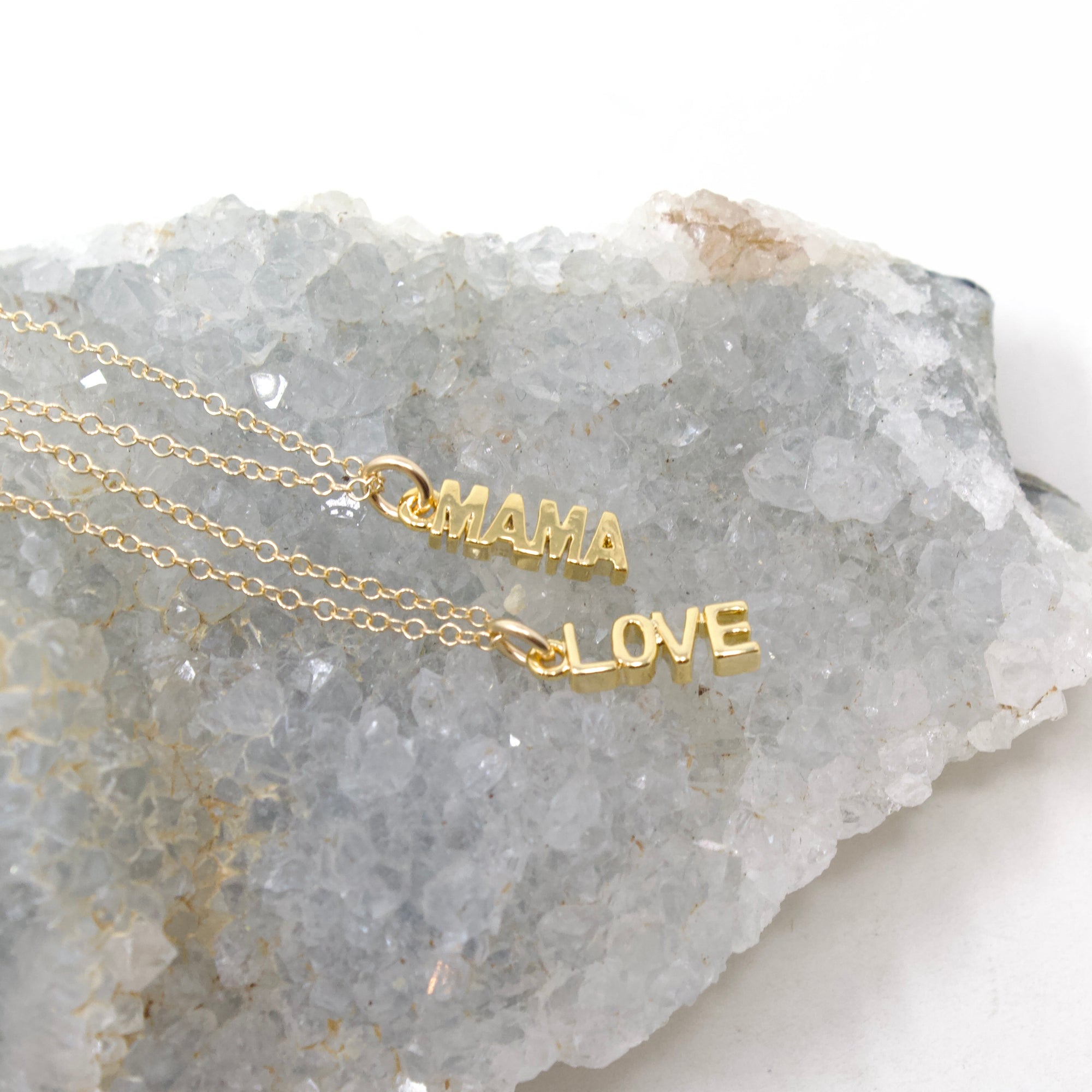 Little Phrase Charm Neclaces