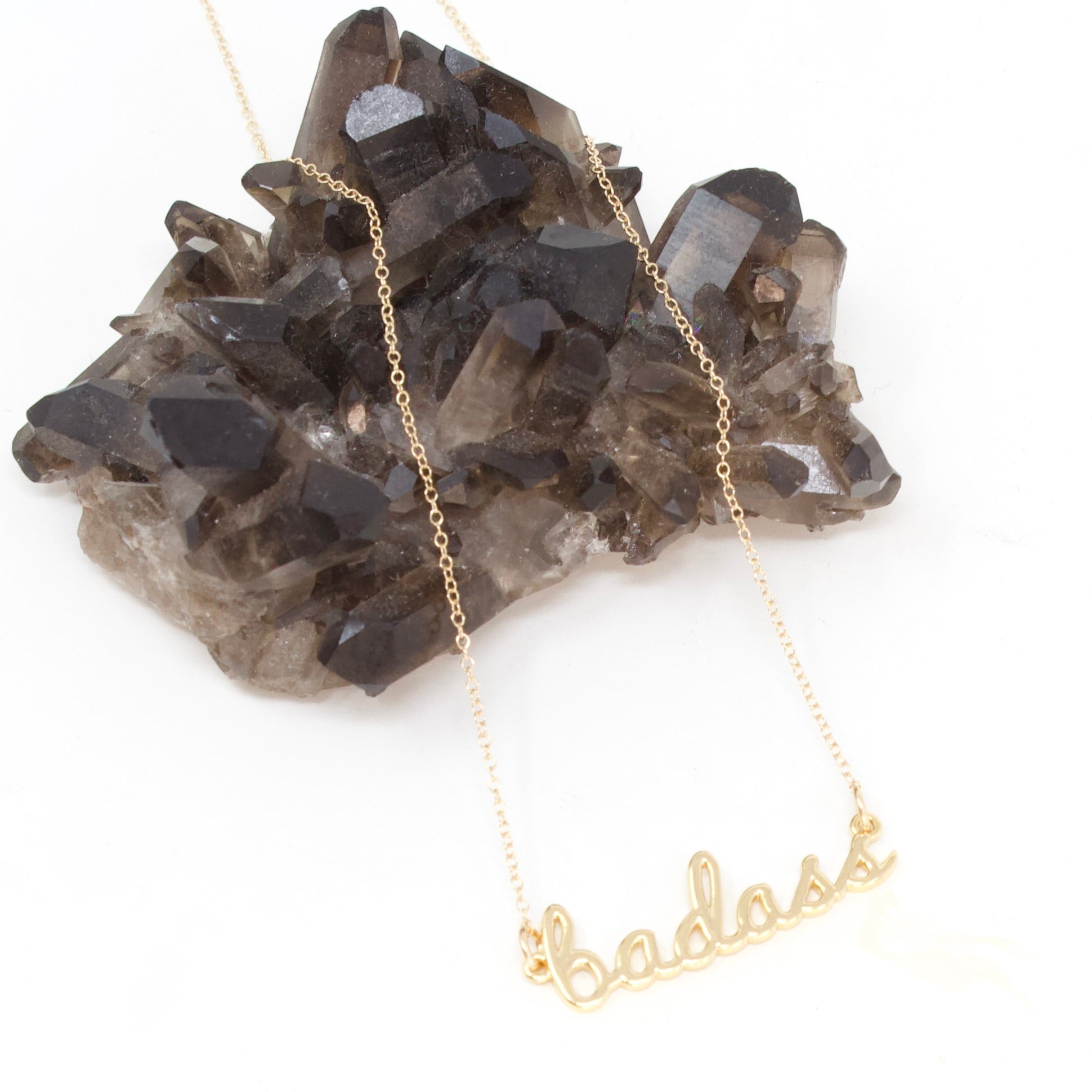 Badass Phrase Necklace