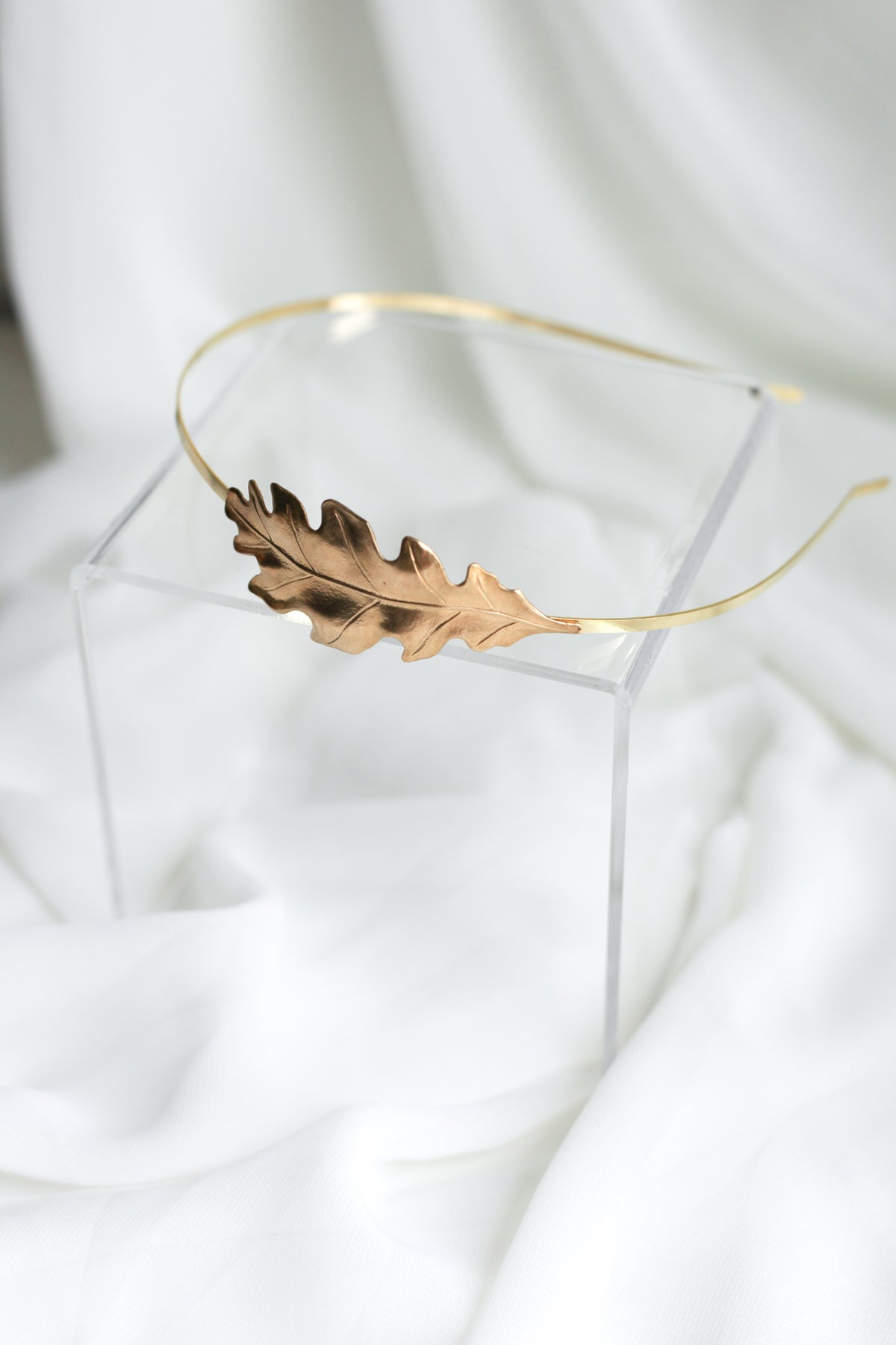 Large Oak Leaf Headband
