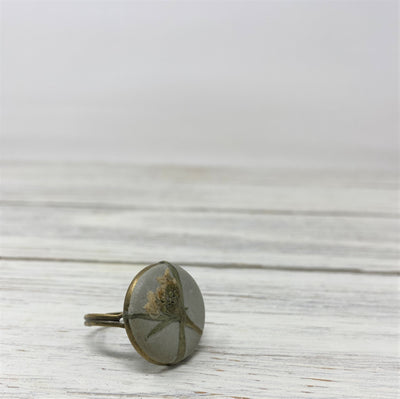 Flower Power Concrete Rings - Assortment
