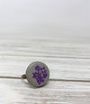 Flower Power Concrete Rings - Assortment