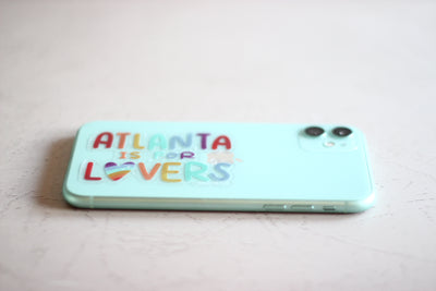 Sticker- Atlanta is for Lovers - Peach or Plum