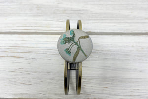 Vintage Concrete Flower Bracelet- IV