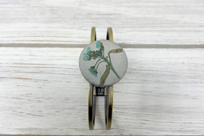 Vintage Concrete Flower Bracelet- IV